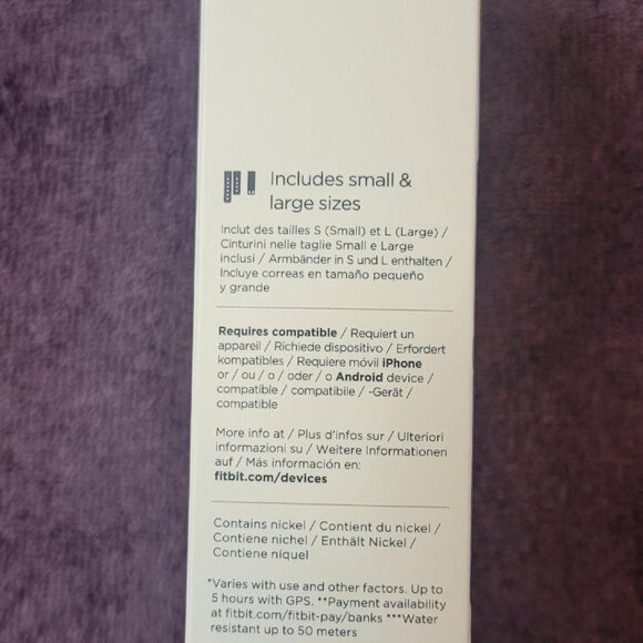 BRAND NEW, IN BOX - Fitbit Charge 4 Advanced Fitness Tracker & GPS in ROSEWOOD - Picture 4 of 6